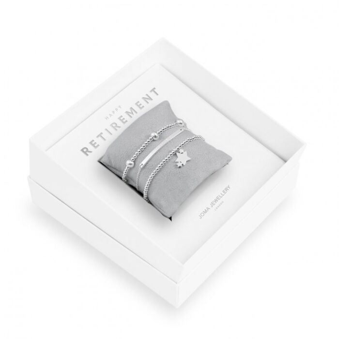 Joma Jewellery - Occasion Gift Box - Happy Retirement